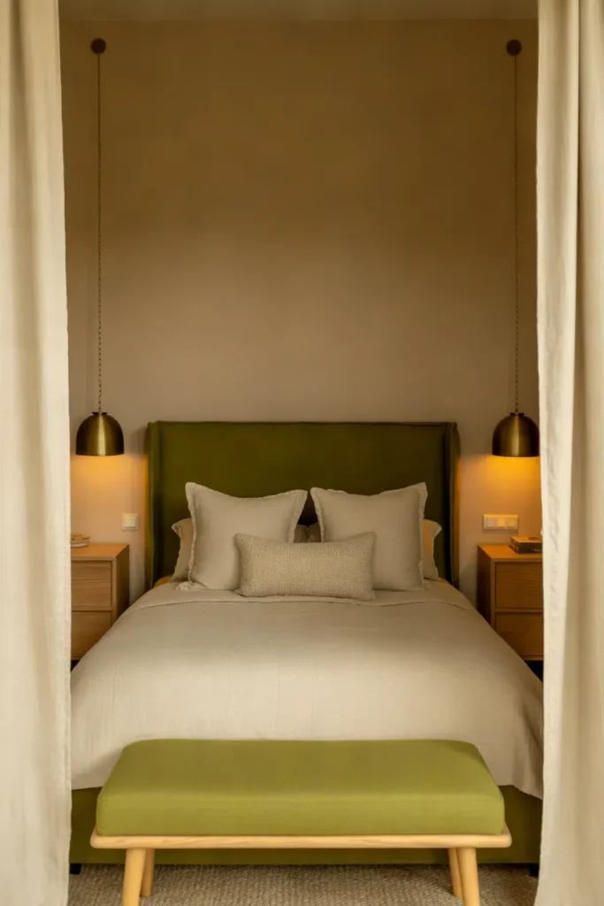 Olive Green Upholstery