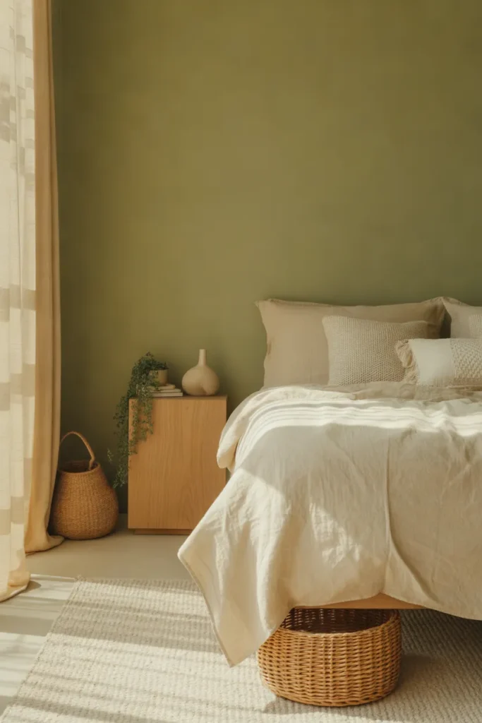 Olive Green Walls