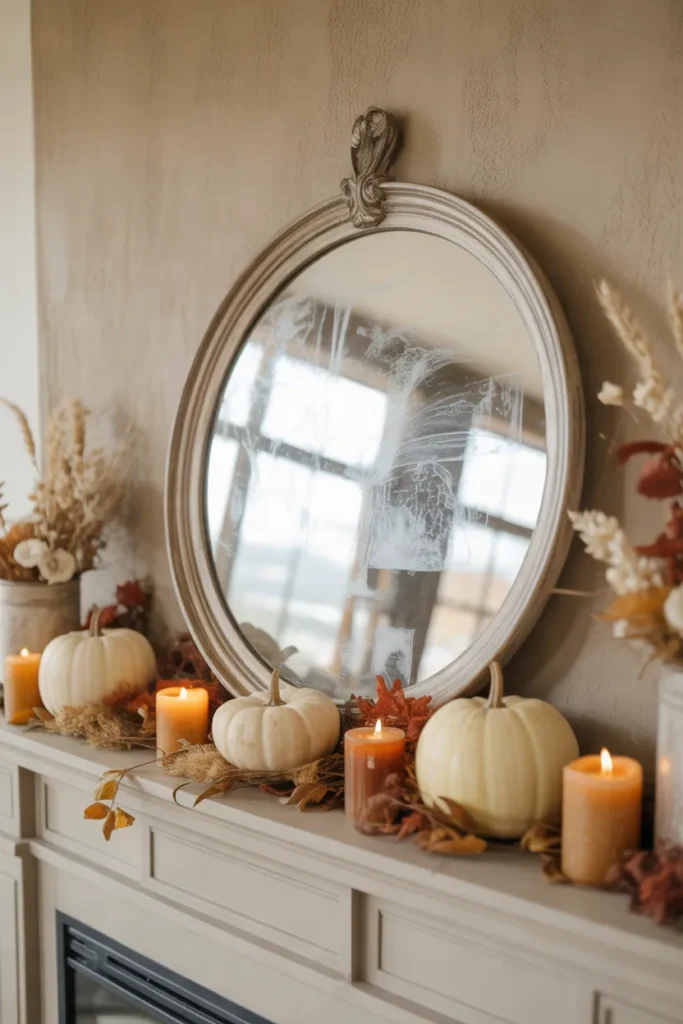 Oversized Autumn Mirror