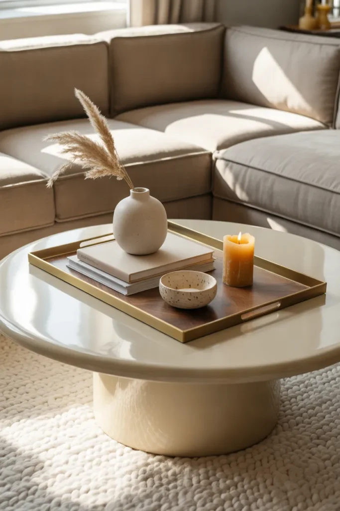 Oversized Coffee Table Tray