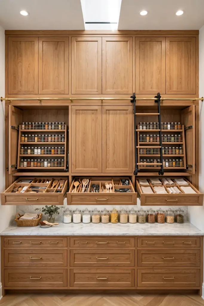 Pantry Wall Storage