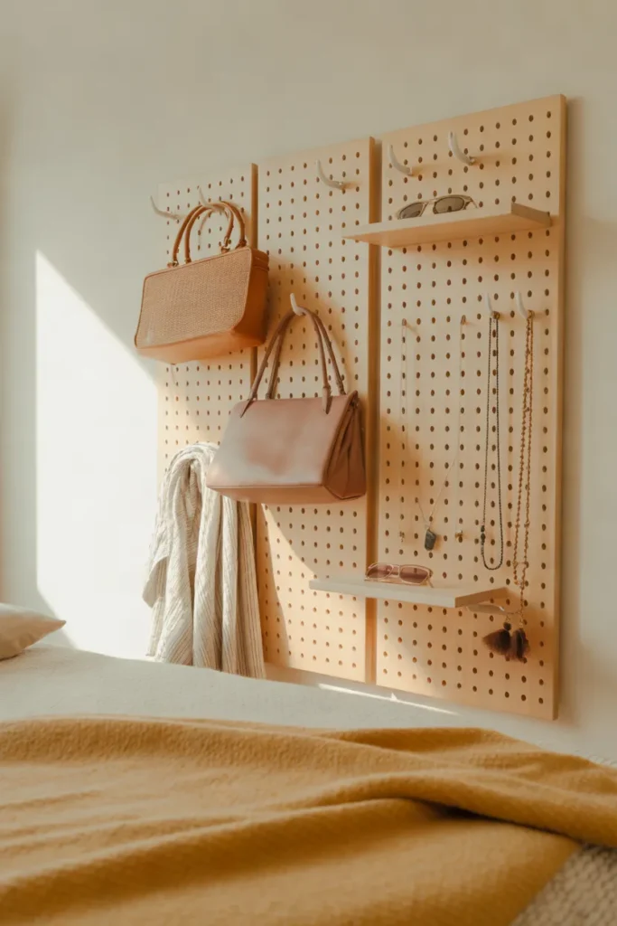 Pegboard Accessory Wall
