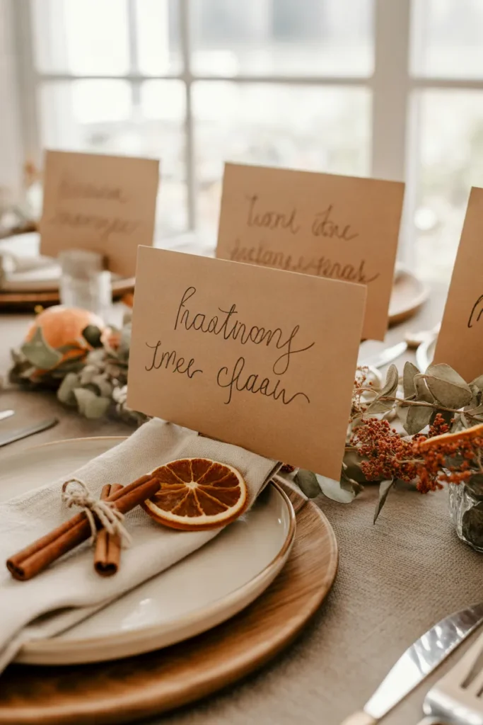 Personalized Place Cards