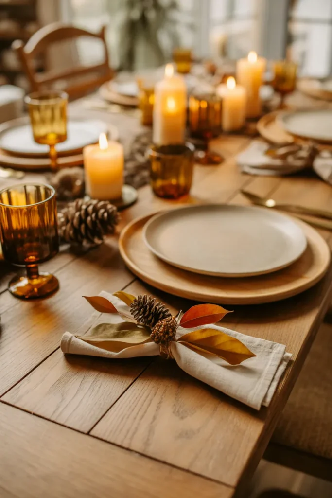 Pinecone Place Settings