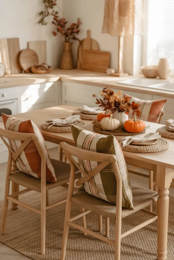 Plaid Chair Cushions