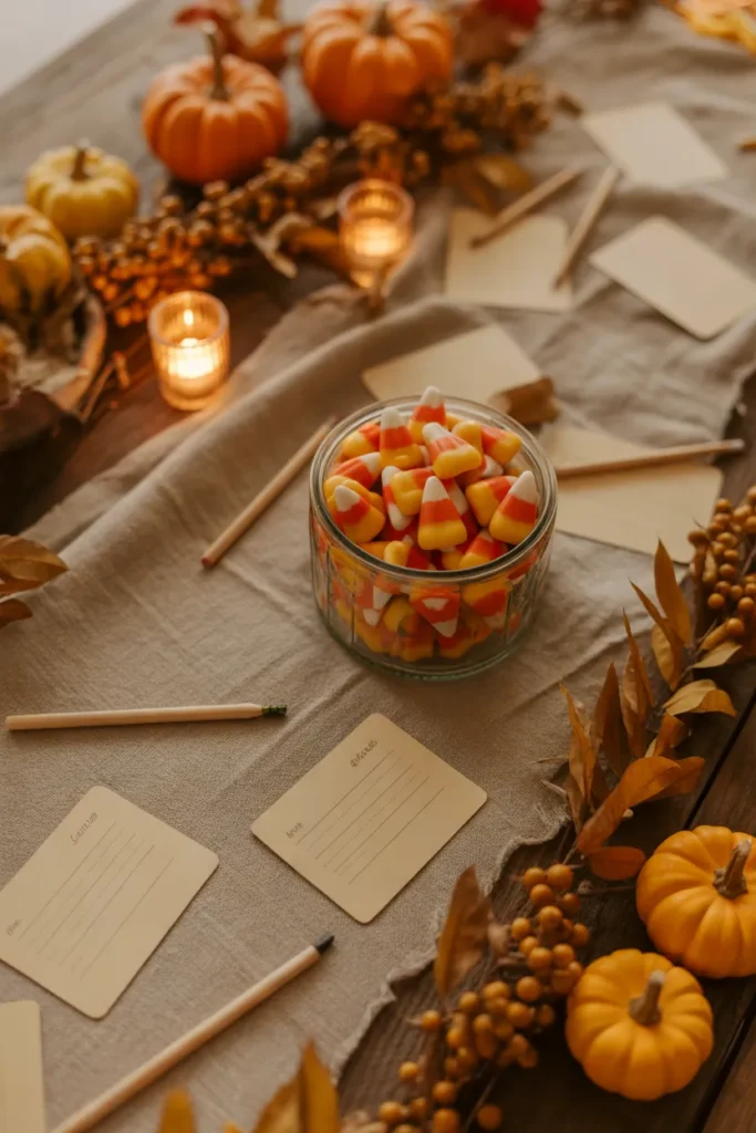 Pumpkin Guessing Jar
