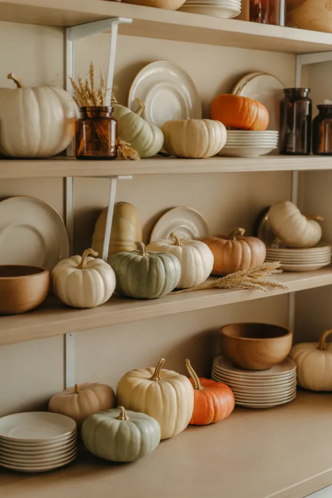 Pumpkin Shelf Layering