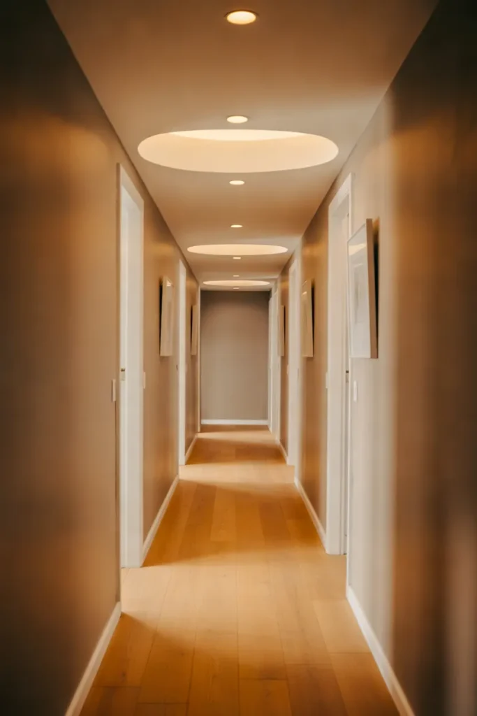 Recessed Light Rows