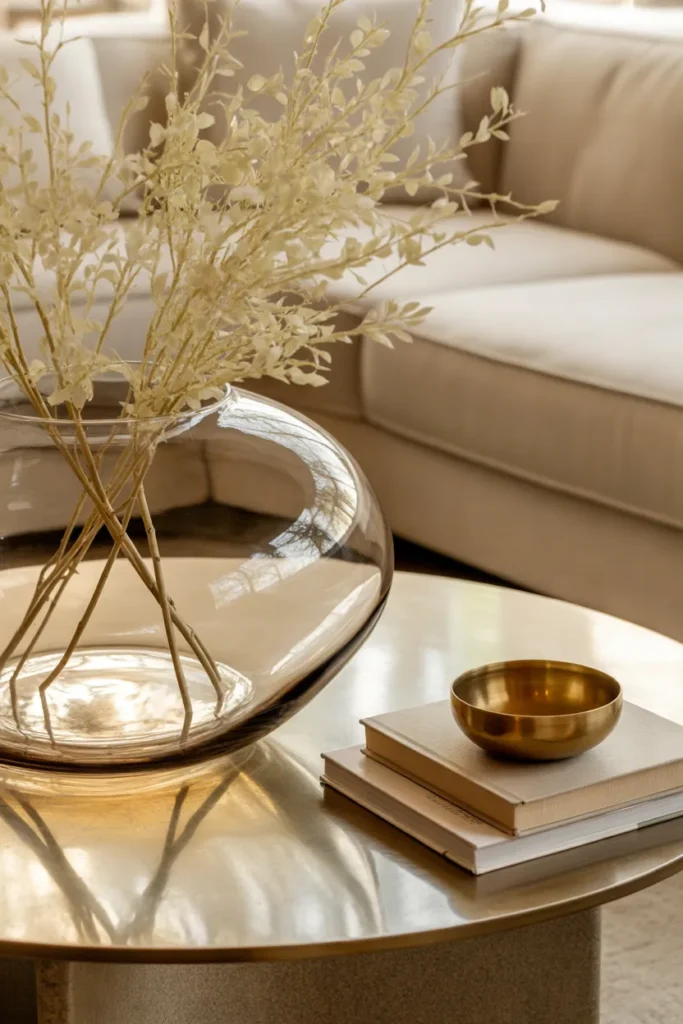 Rounded Glass Vessel