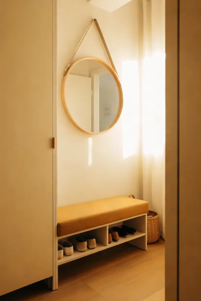 Slim Entryway Bench