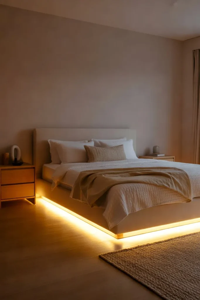 Soft Under-Bed Lighting