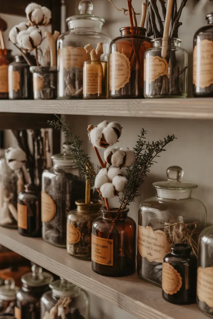 Vintage Apothecary Jars