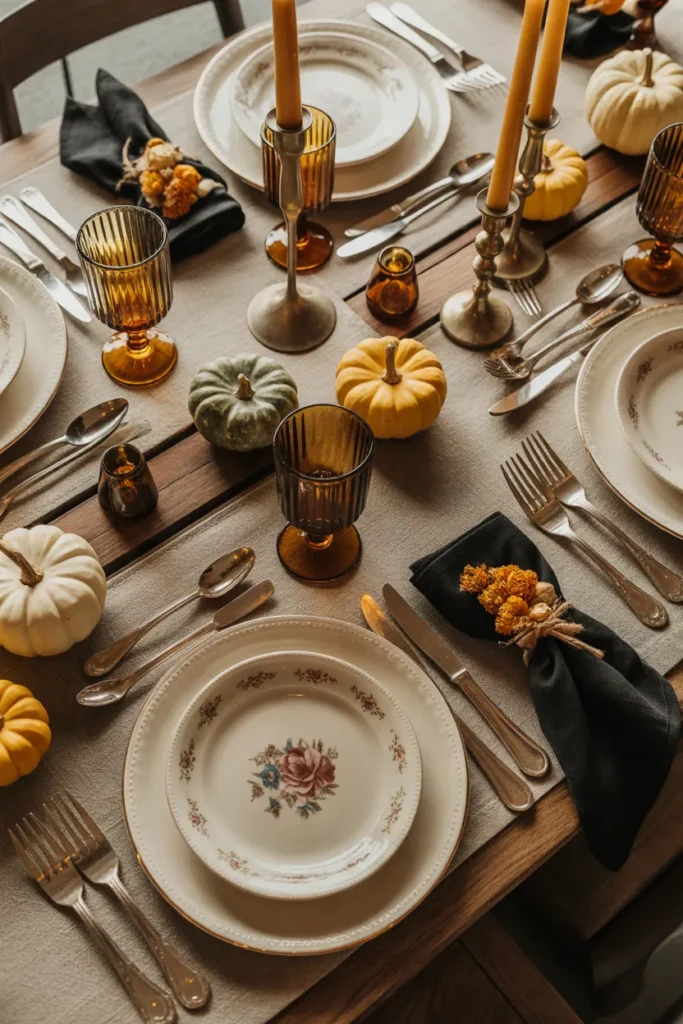 Vintage Halloween Tableware