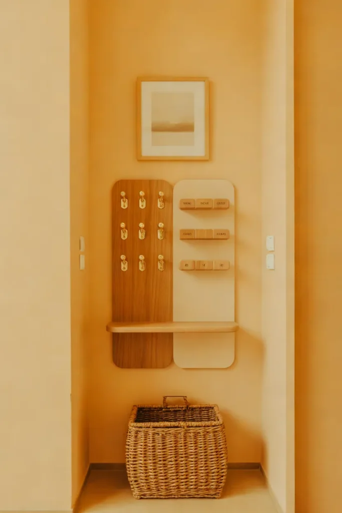 Wall-Mounted Key Rack