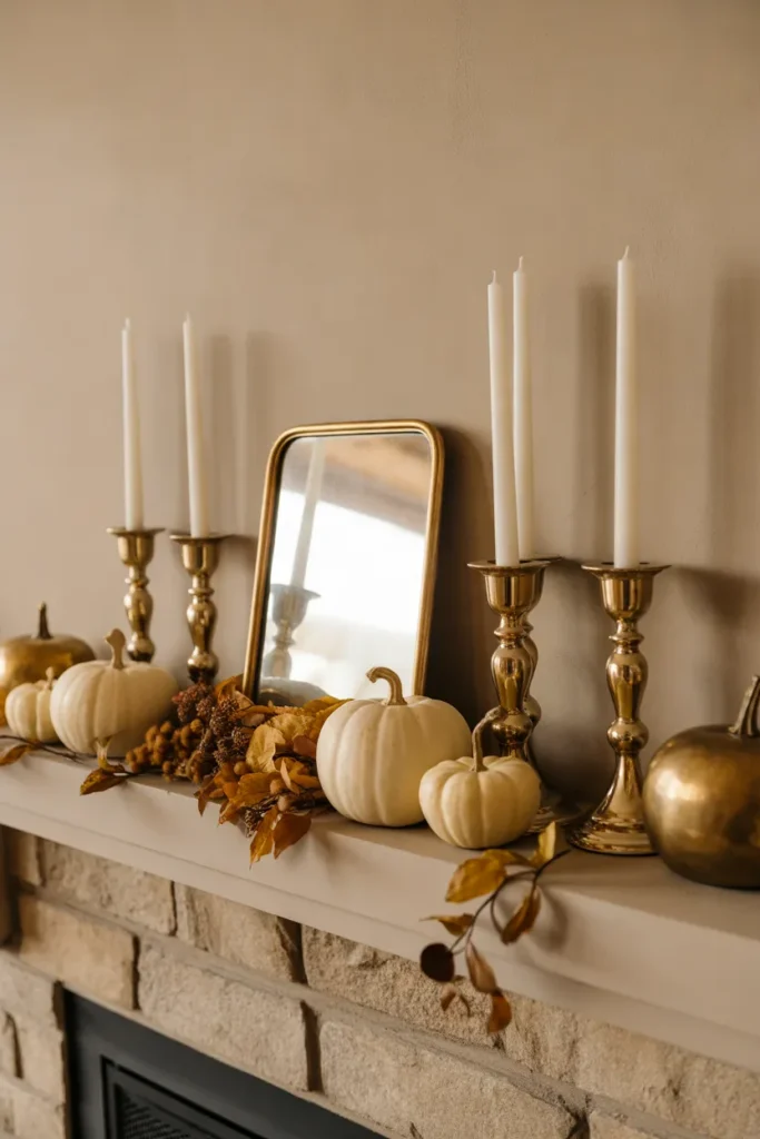 Warm Brass Accents