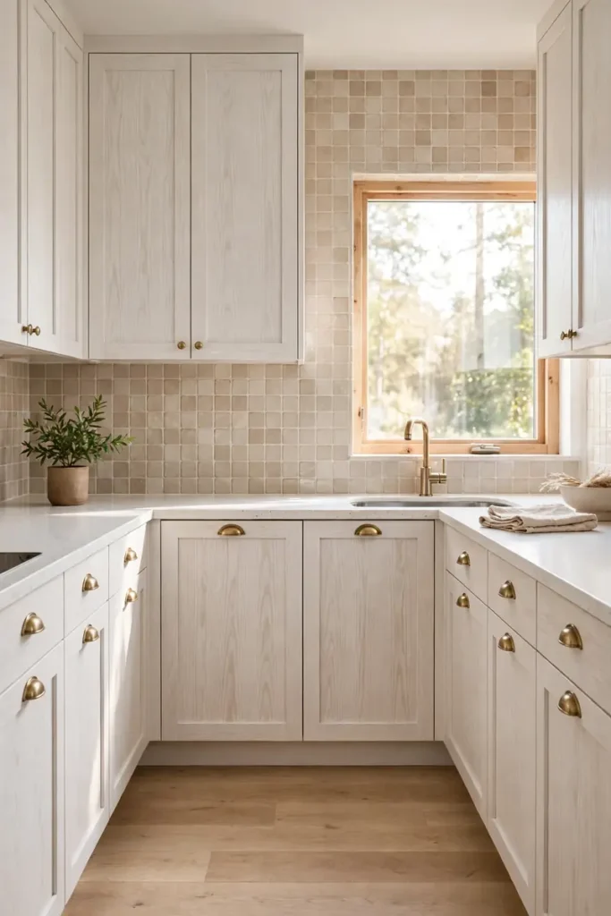 White Oak Shaker Cabinets