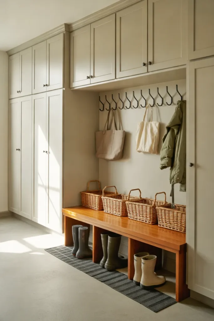 Wipe-Clean Storage Zone