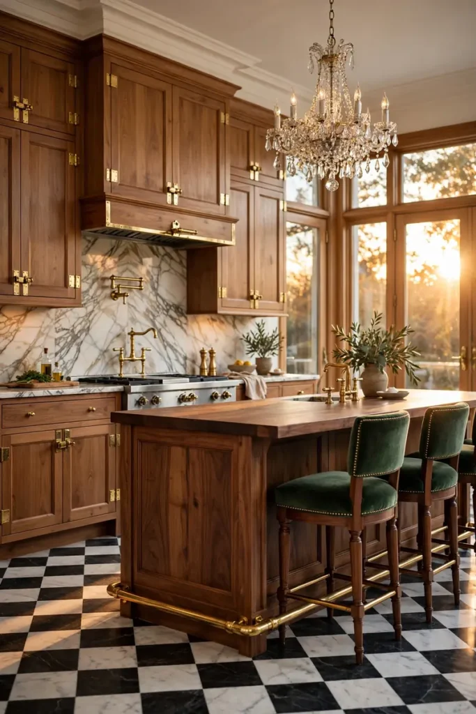 Wood and Brass Mix