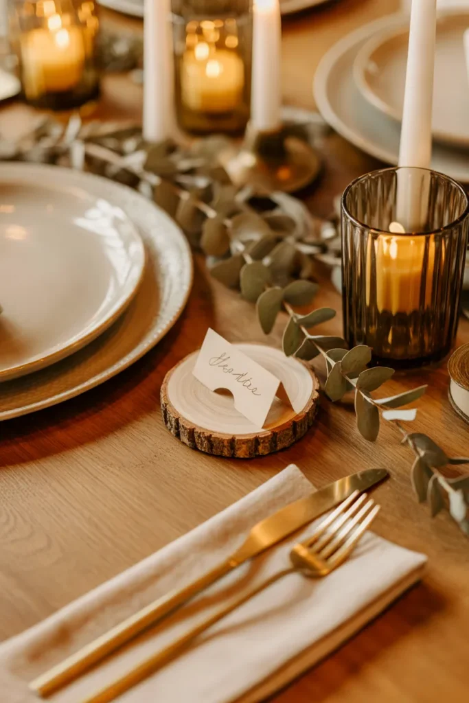 Wooden Slice Tags