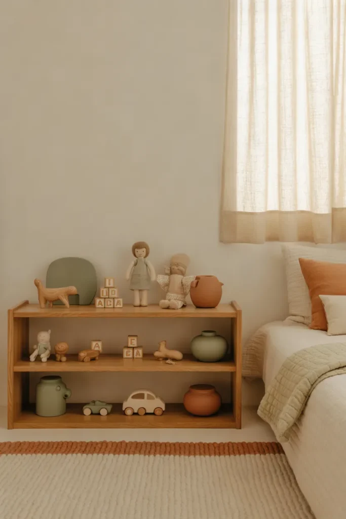 Wooden Toy Display