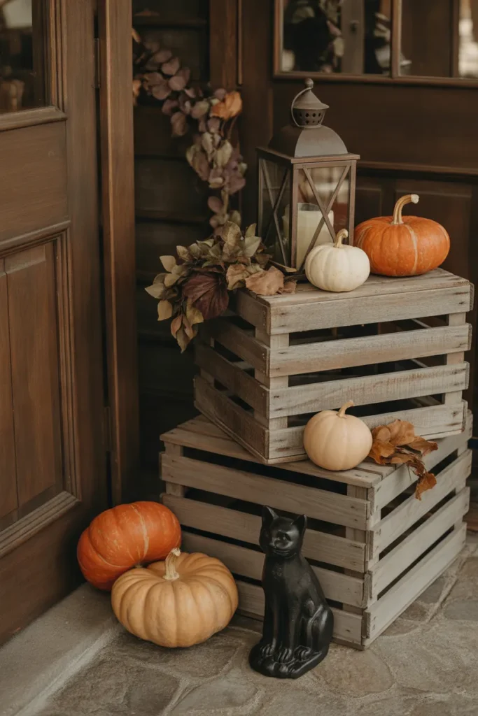 Worn Wooden Crates