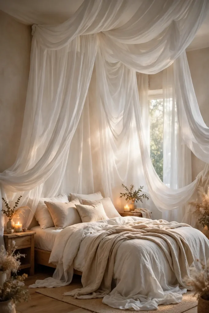 Canopy Draped Fabric