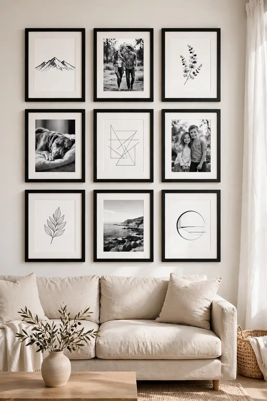 Gallery Wall Grid