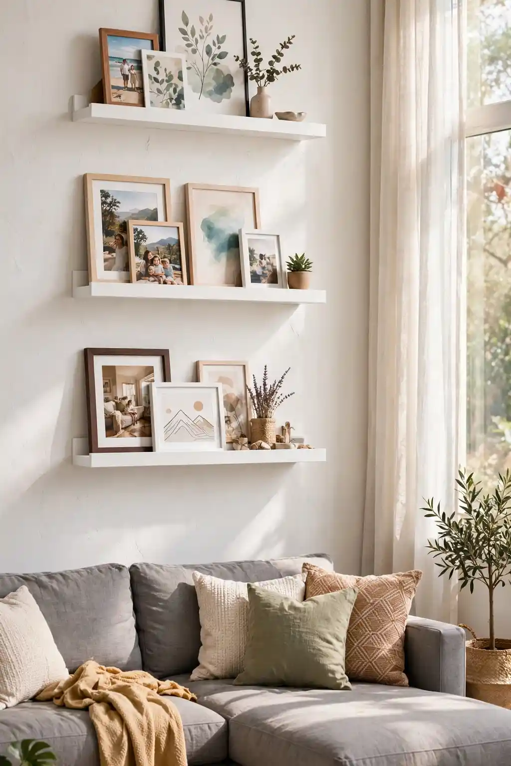 Floating Photo Ledges