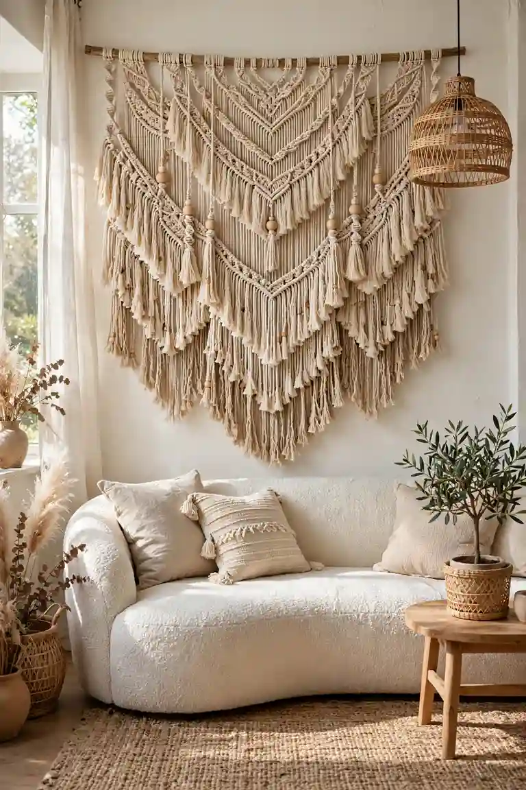 Macrame Statement Piece