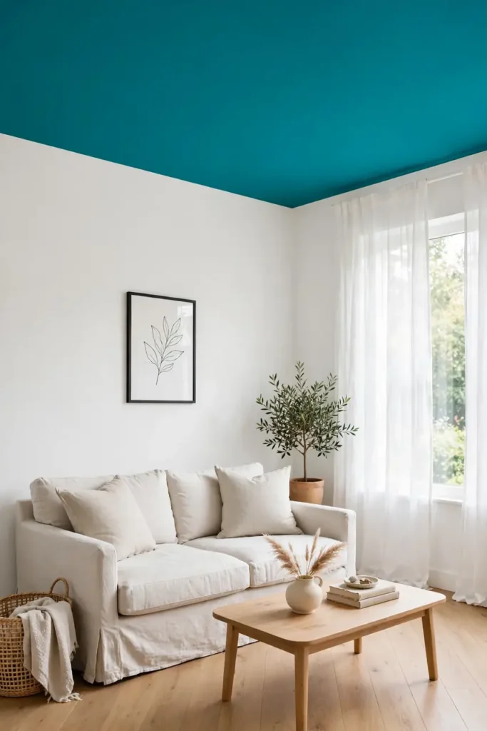 Bold Teal Paint