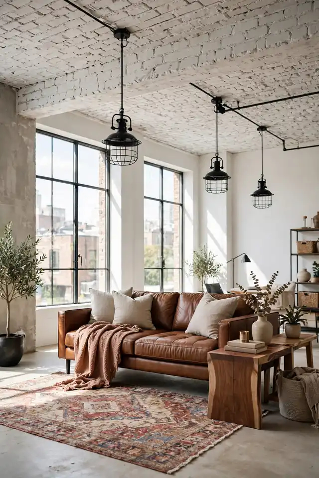 Exposed Brick Overhead