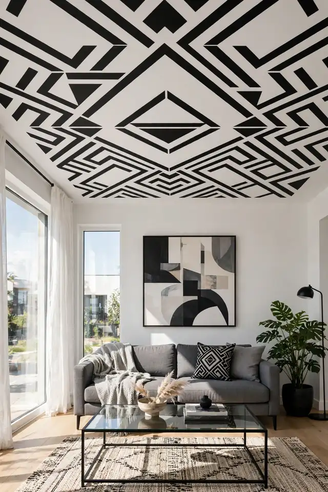 Geometric Stencil Lines