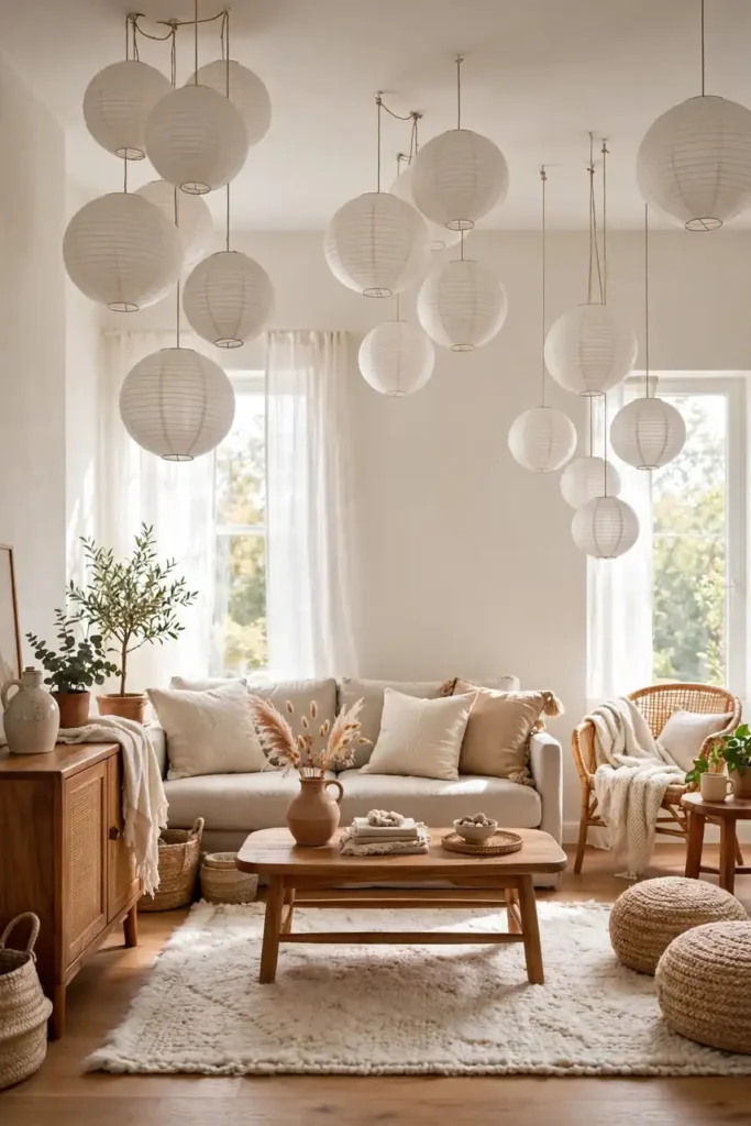 Paper Lantern Clusters