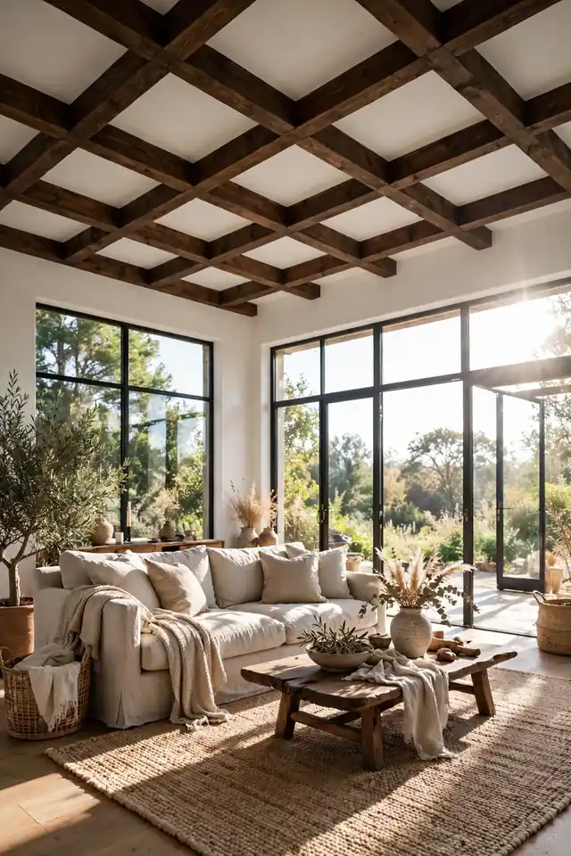 Wood Beam Grid
