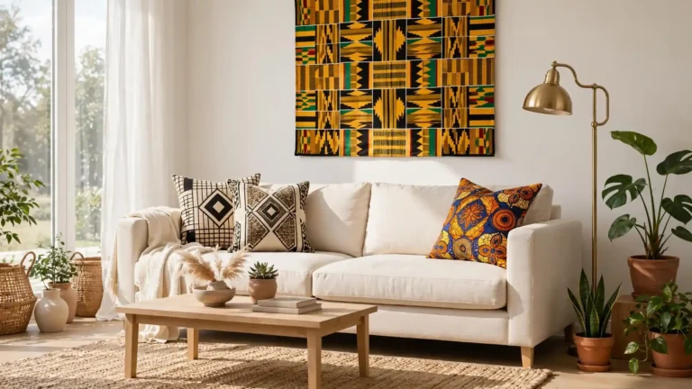afro chic living room ideas