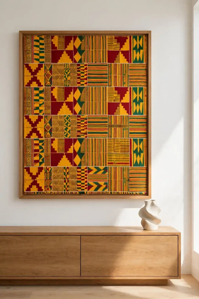 Kente Cloth Wall Art