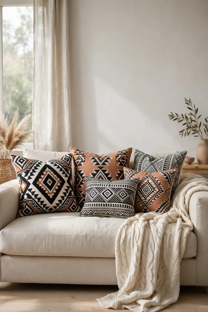 Tribal Print Cushions