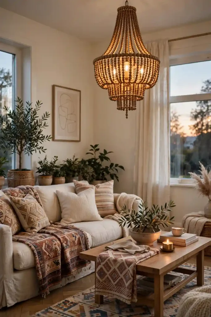 Beaded Light Fixtures