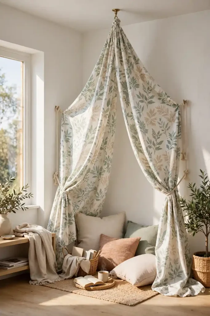 Canopy Drape Corners
