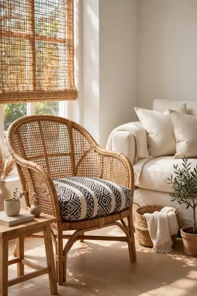 Rattan Accent Chairs
