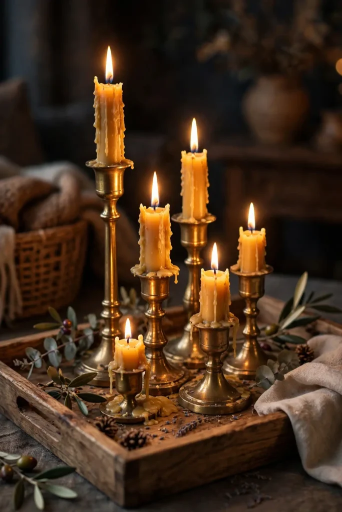 Brass Candle Holders