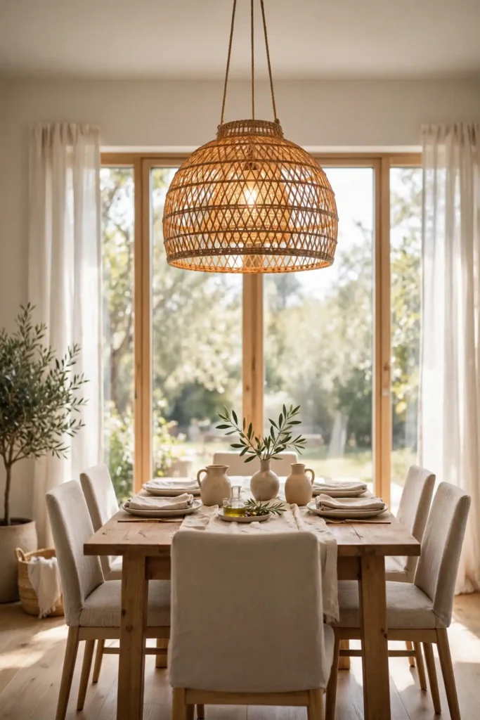 Rattan Pendant Lights