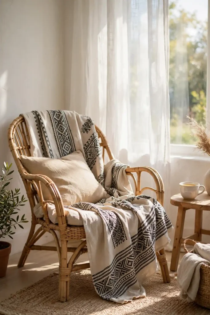 Wicker Lounge Chair