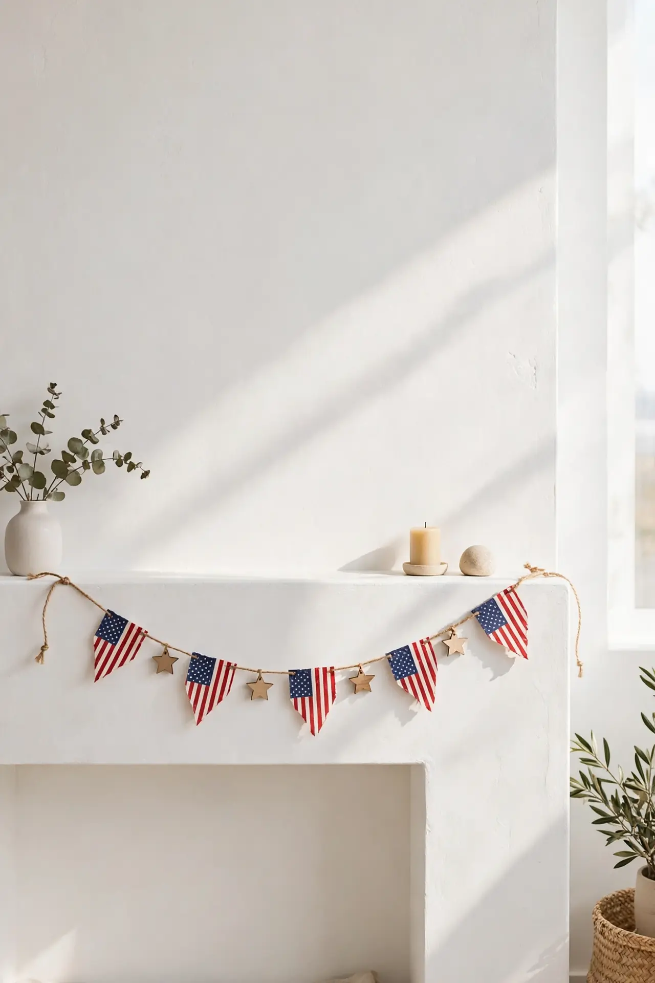 6. Porch Flag Display