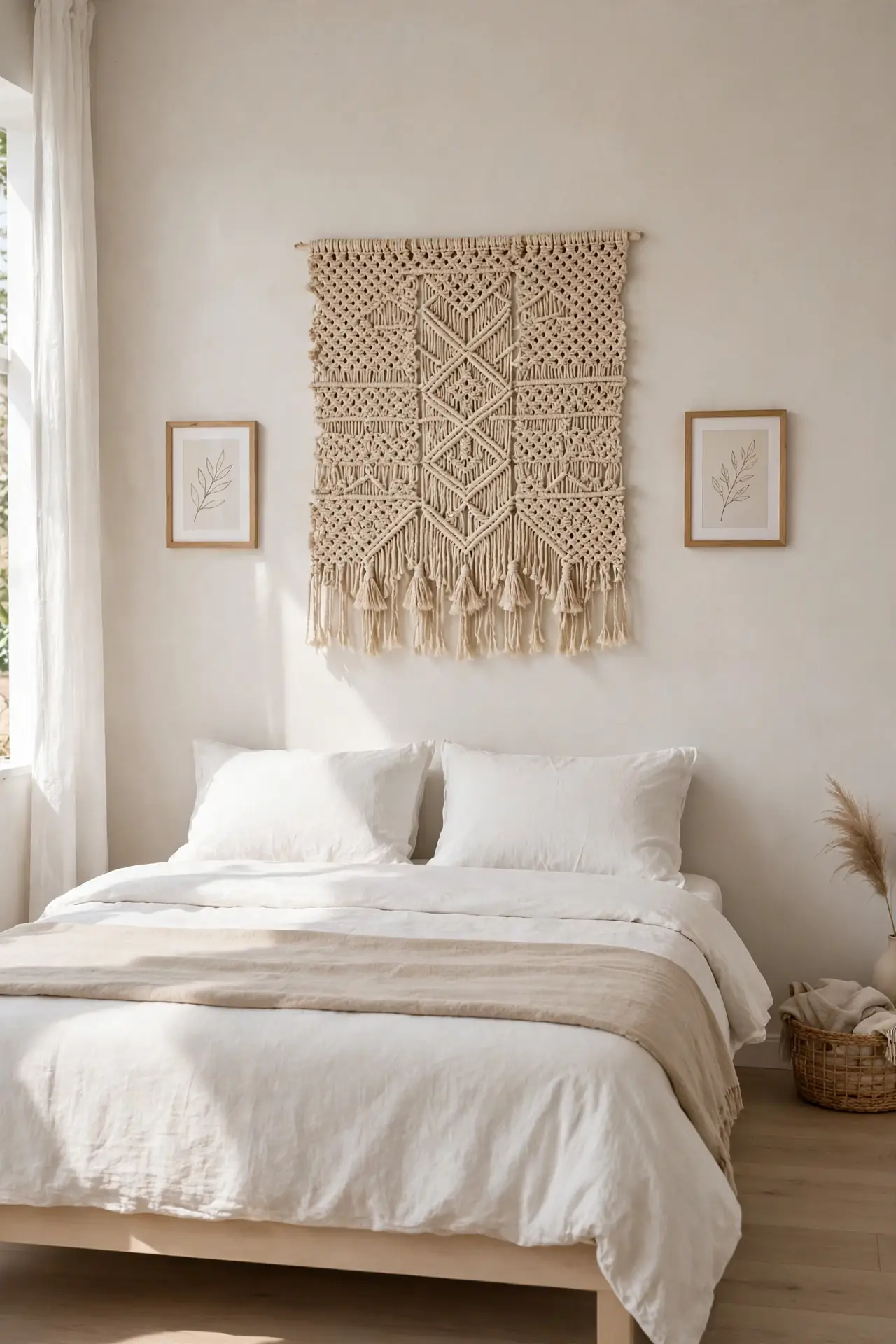 Headboard Illusion Trick