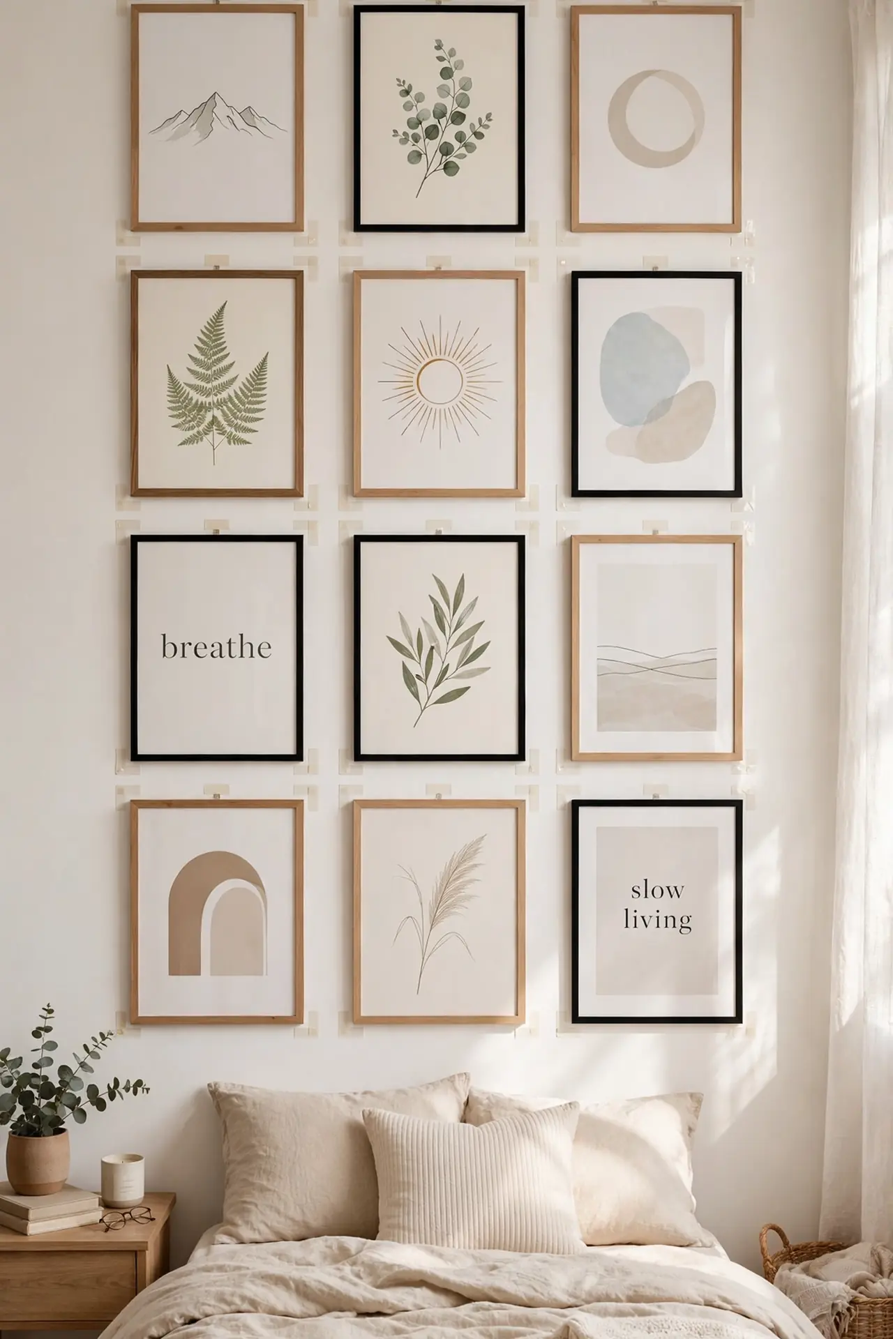 Command Hook Gallery - Apartment Bedroom Ideas for Renters