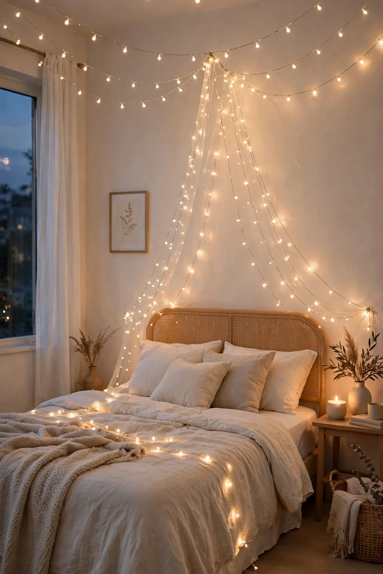 String Light Canopy