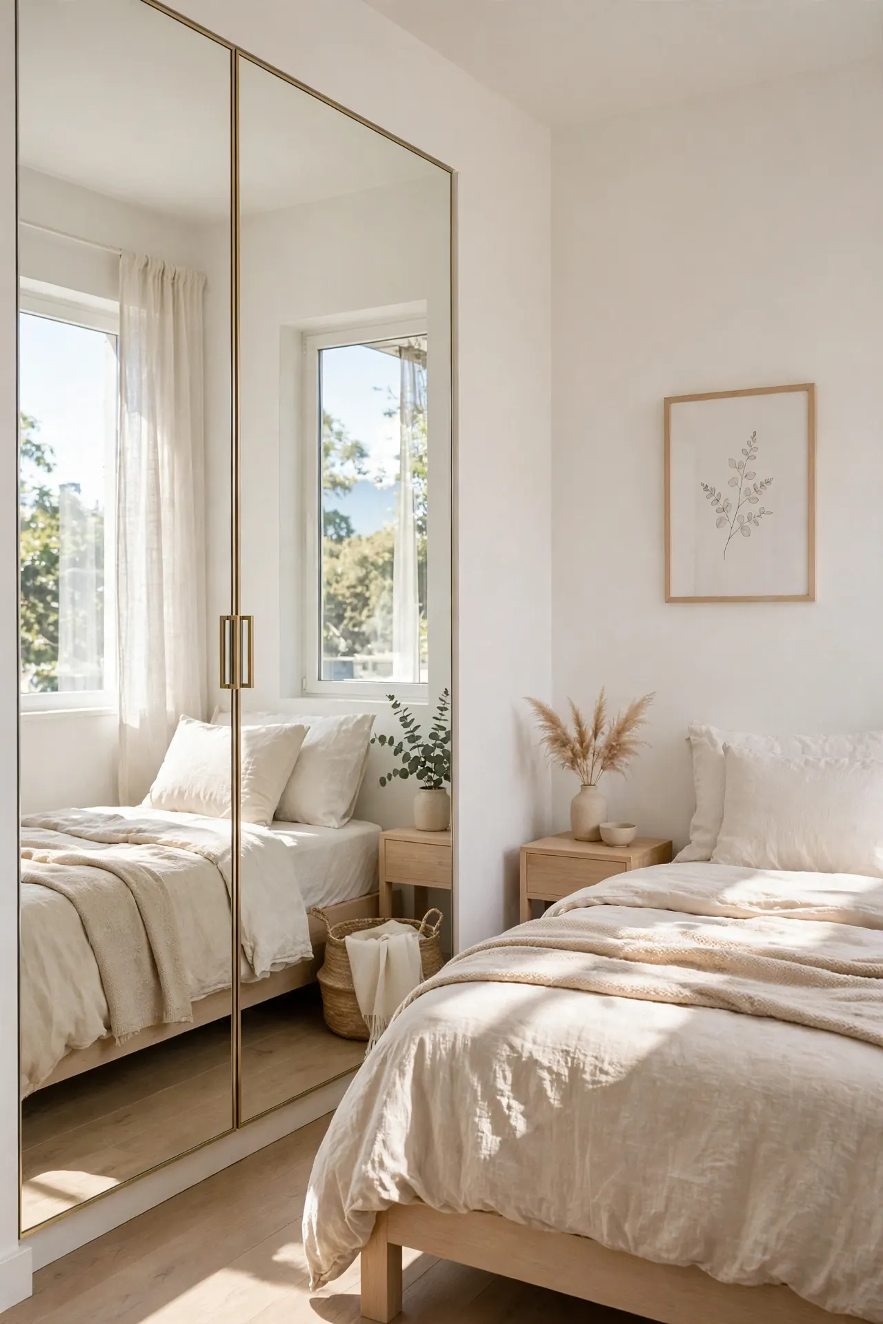 Mirrored Wardrobe Doors