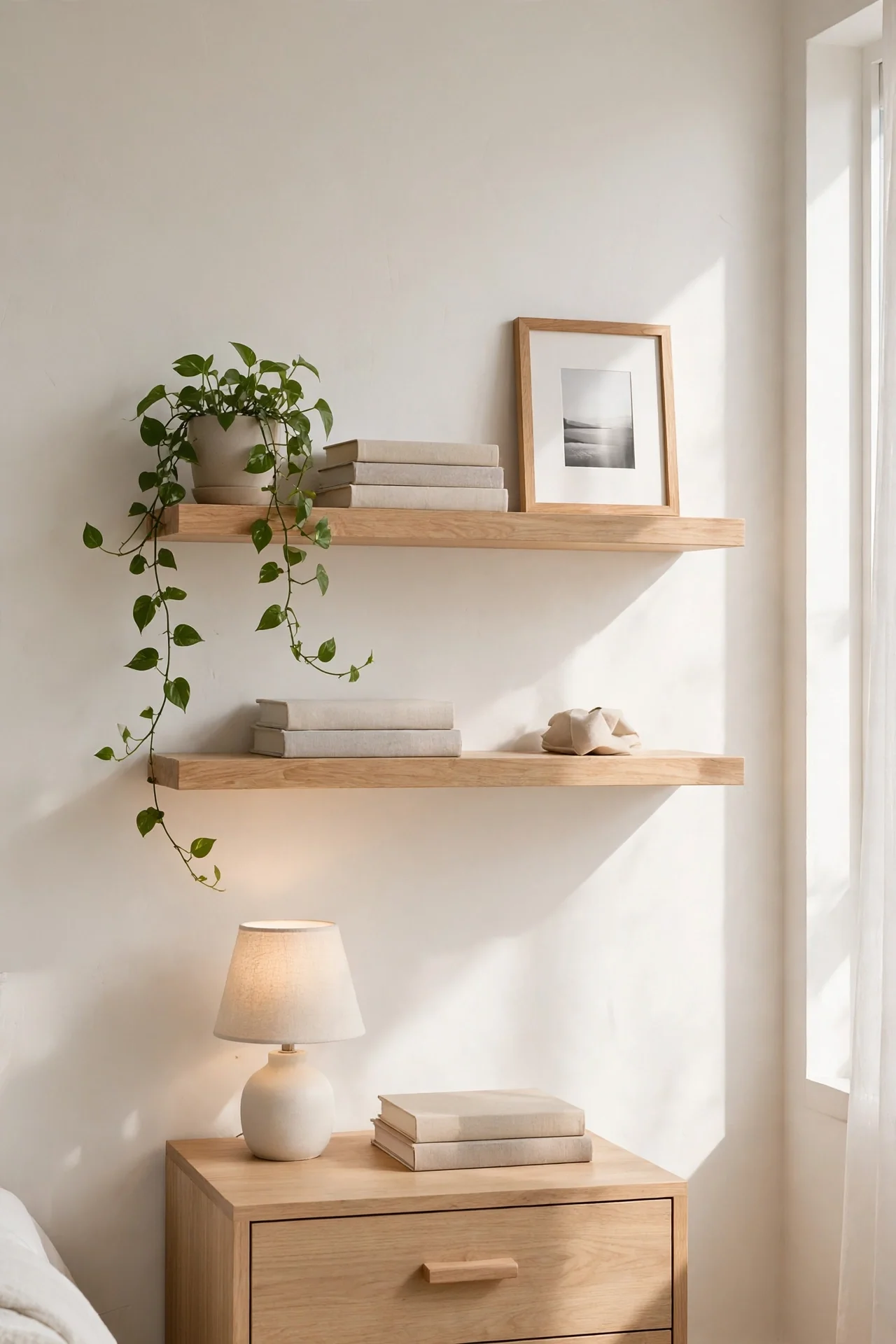 Floating Shelf Wall