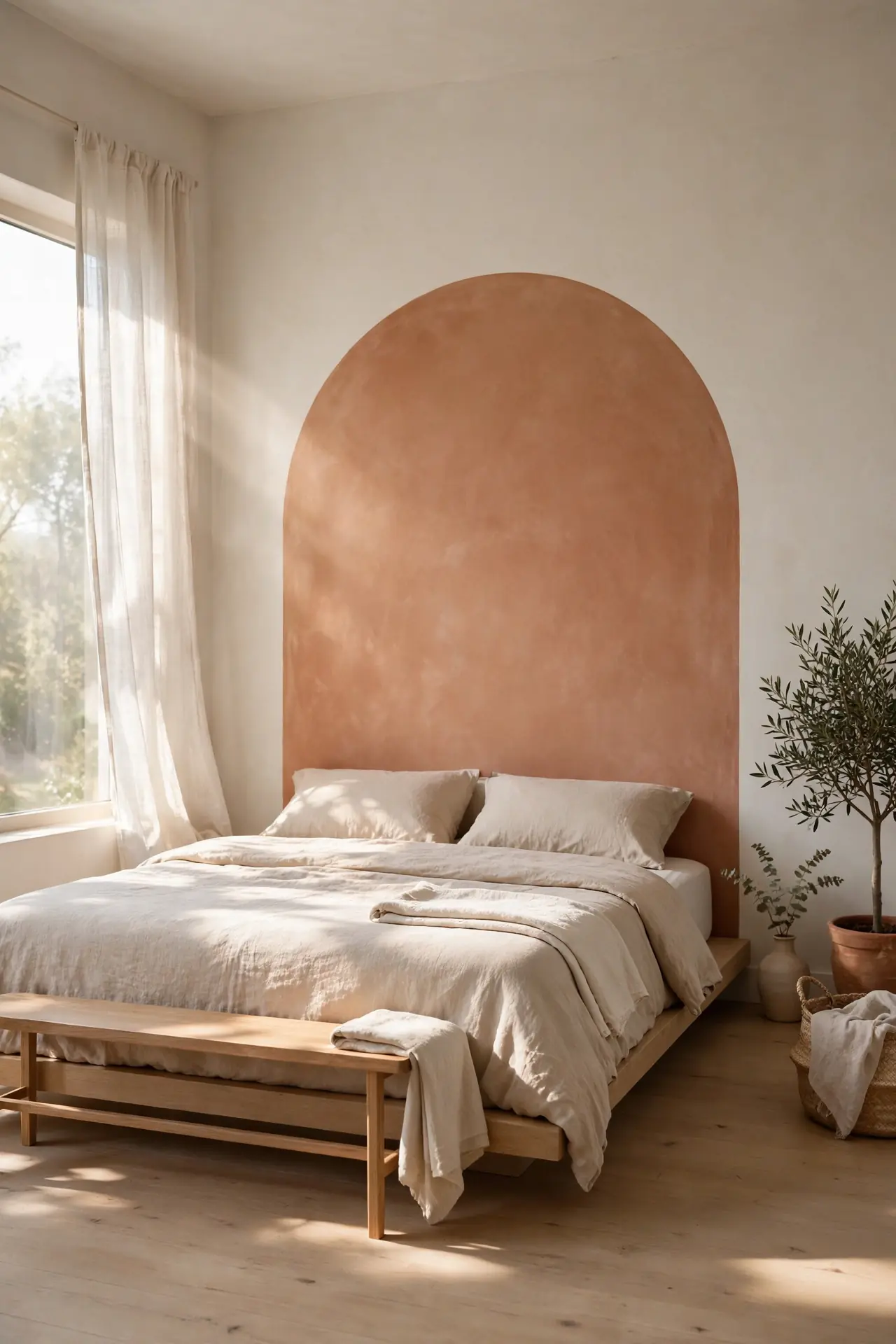 Headboard Illusion Wall